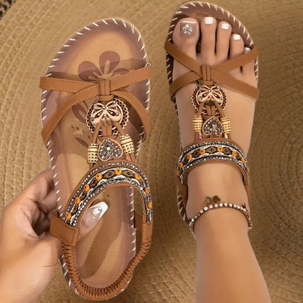 Nada – Orthopædiske sandaler i Ibiza-stil for komfort & elegance