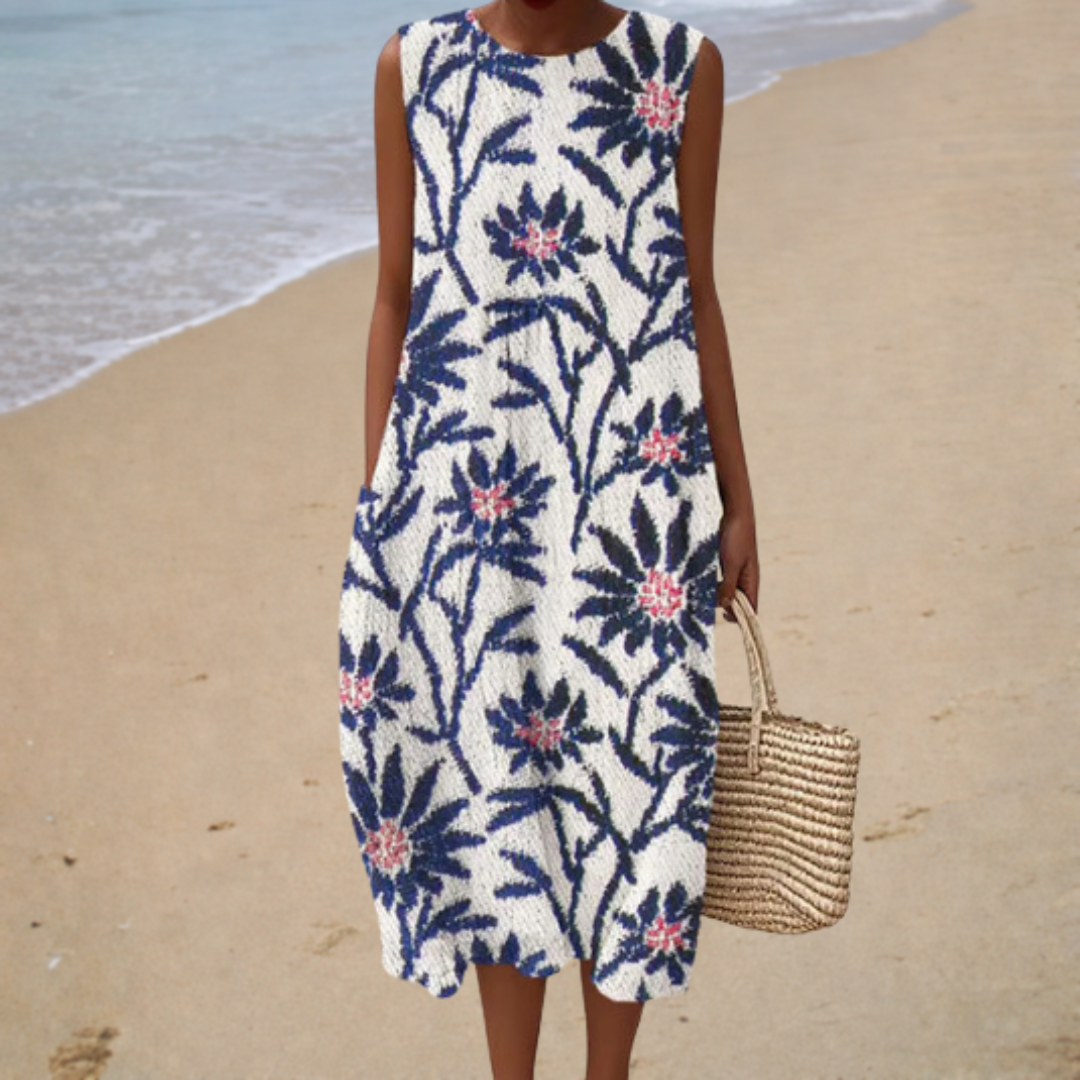 Céline | Elegant Midi Kjole
