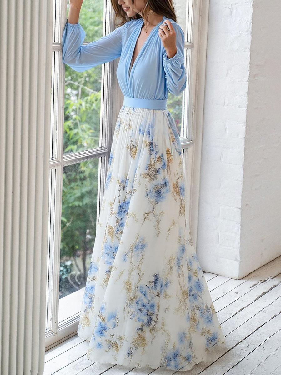 Vi™ - Blomstrende Elegant Kjole