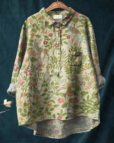 Georgien - T-shirt Floral Let