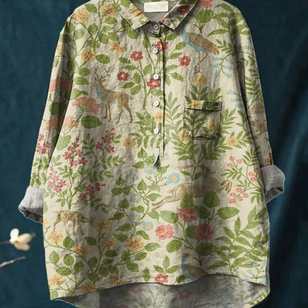 Georgien - T-shirt Floral Let