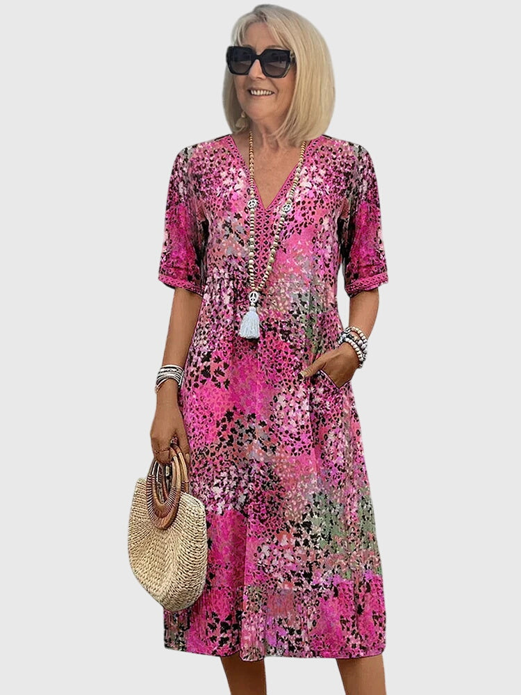 Bella | Blomster elegance midi