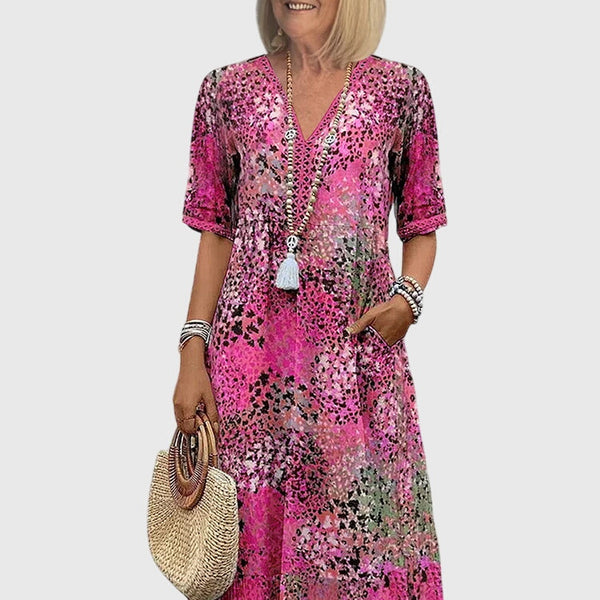 Bella | Blomster elegance midi