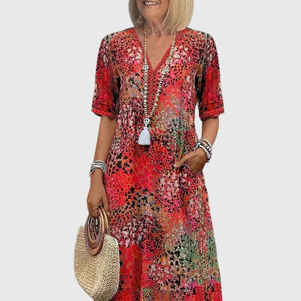 Bella | Blomster elegance midi