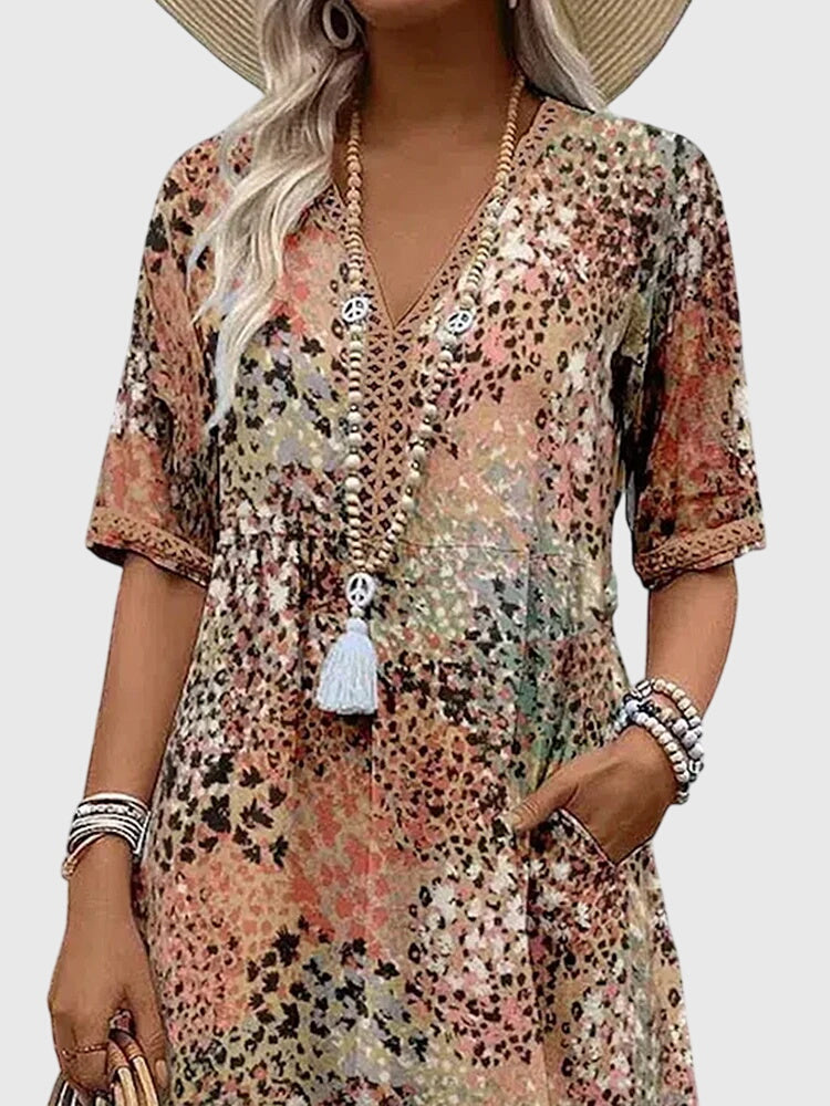 Bella | Blomster elegance midi