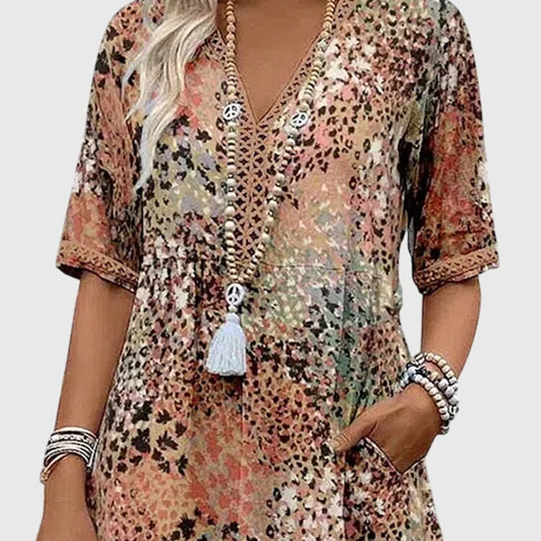 Bella | Blomster elegance midi