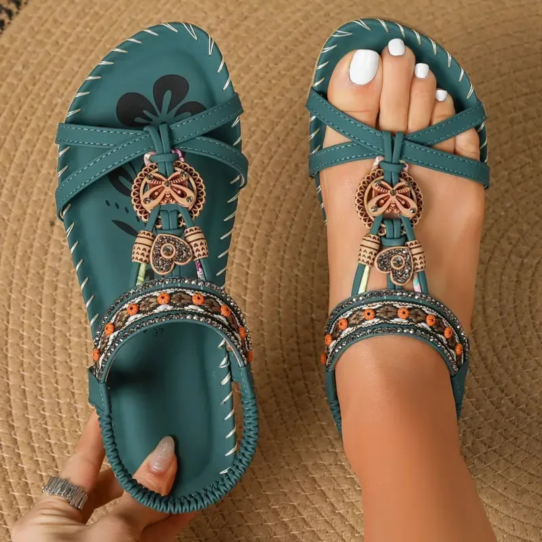 Nada – Orthopædiske sandaler i Ibiza-stil for komfort & elegance