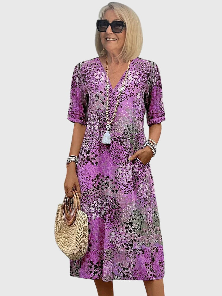 Bella | Blomster elegance midi