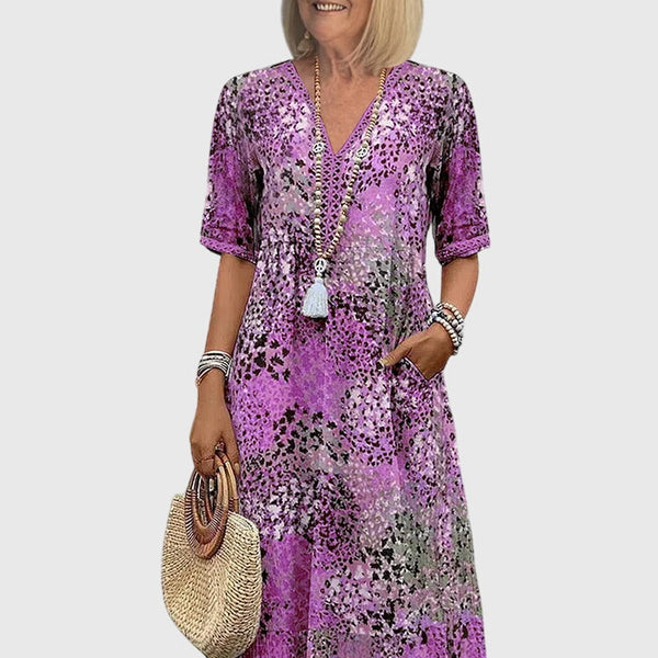 Bella | Blomster elegance midi
