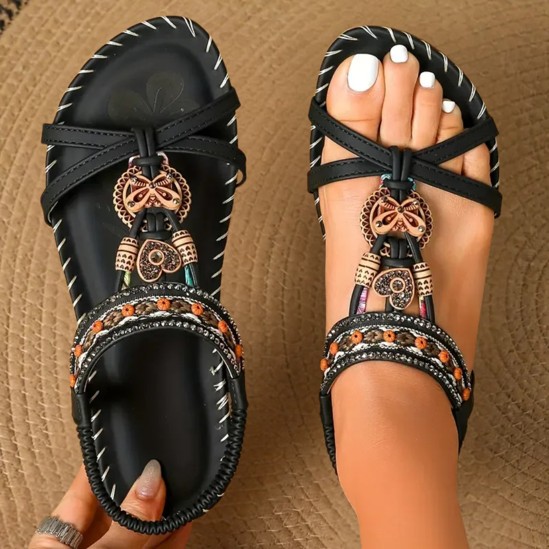 Nada – Orthopædiske sandaler i Ibiza-stil for komfort & elegance