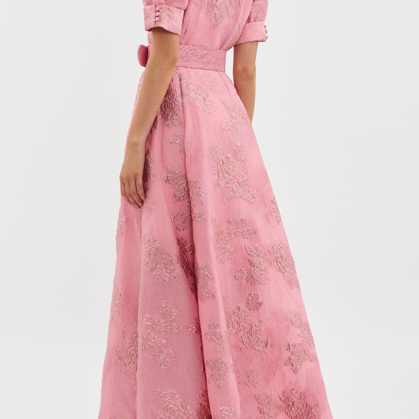 Lotte™ - Taljeret Elegant Blomsterkjole