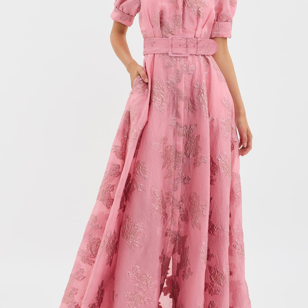 Lotte™ - Taljeret Elegant Blomsterkjole