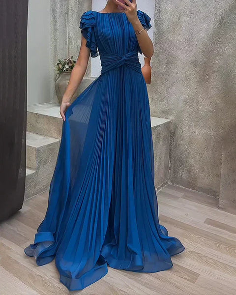 Mud™ - Elegant Plisseret Aftenkjole