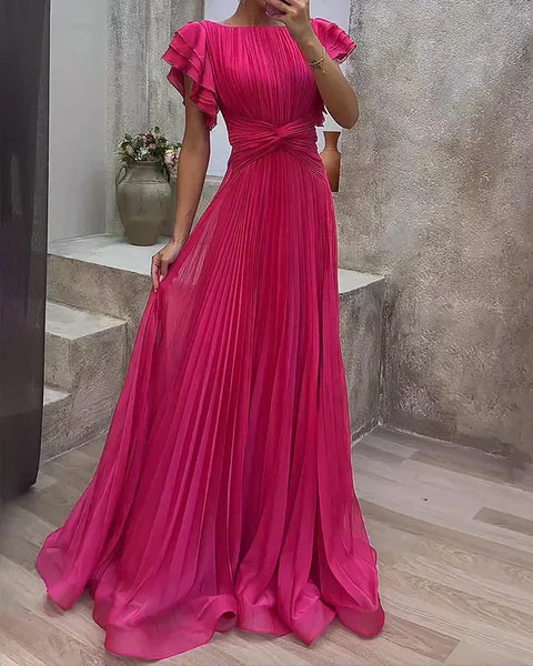 Mud™ - Elegant Plisseret Aftenkjole
