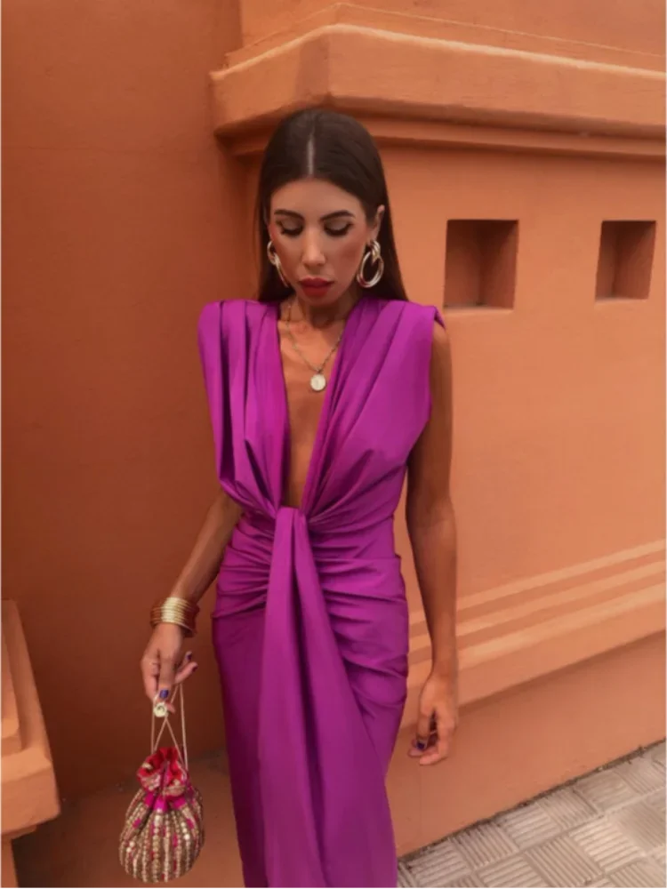 Sterre™ - Elegante Plisseret Kjole