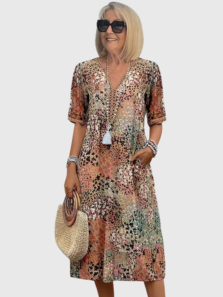 Bella | Blomster elegance midi
