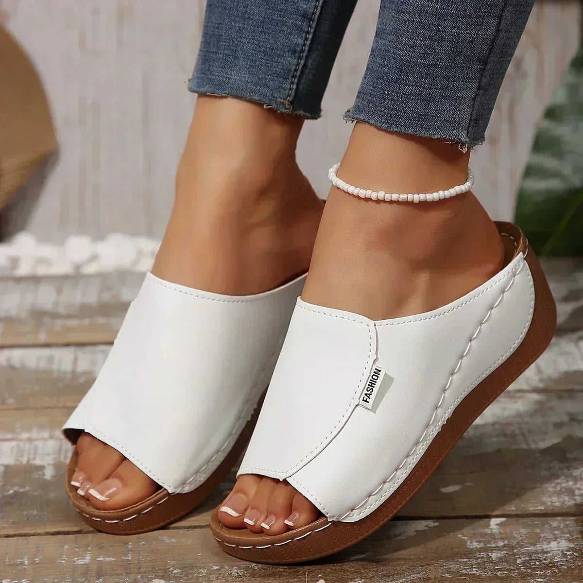 Elvoria | Slip-On Sandaler