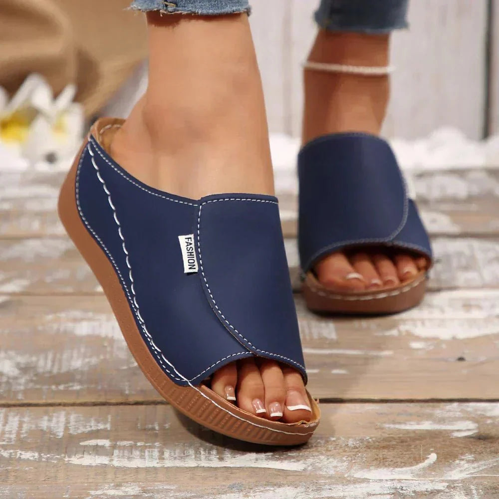 Elvoria | Slip-On Sandaler