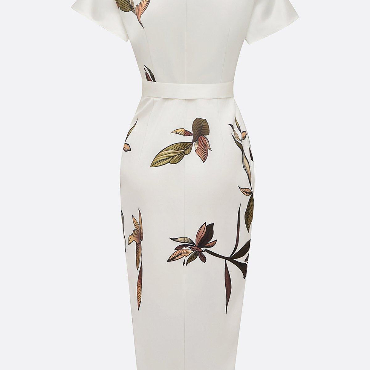 Elin™ - Elegant Wickelkjole med Blomsterprint