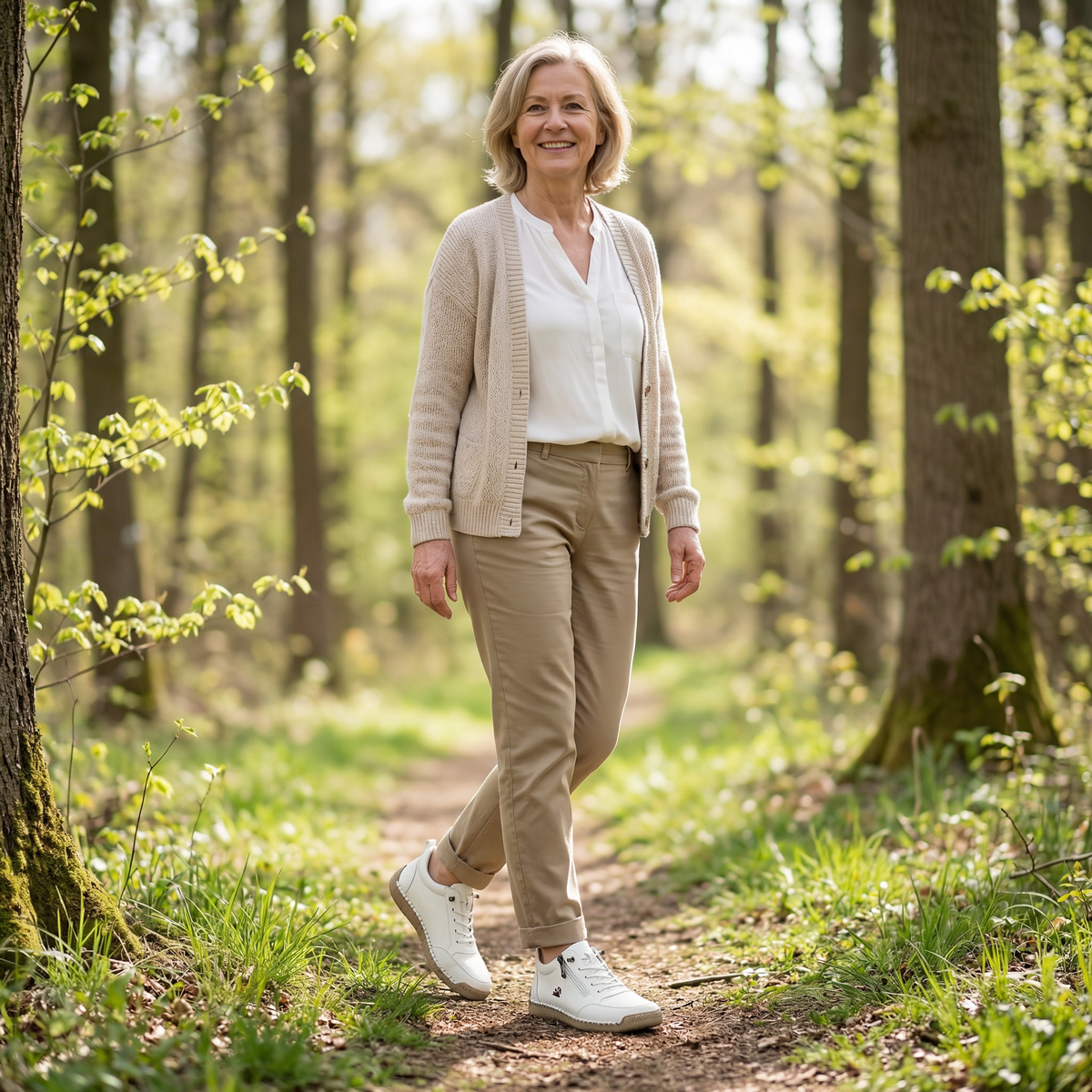 Mila – Komfortable ortopædiske Sneakers + Lynlås