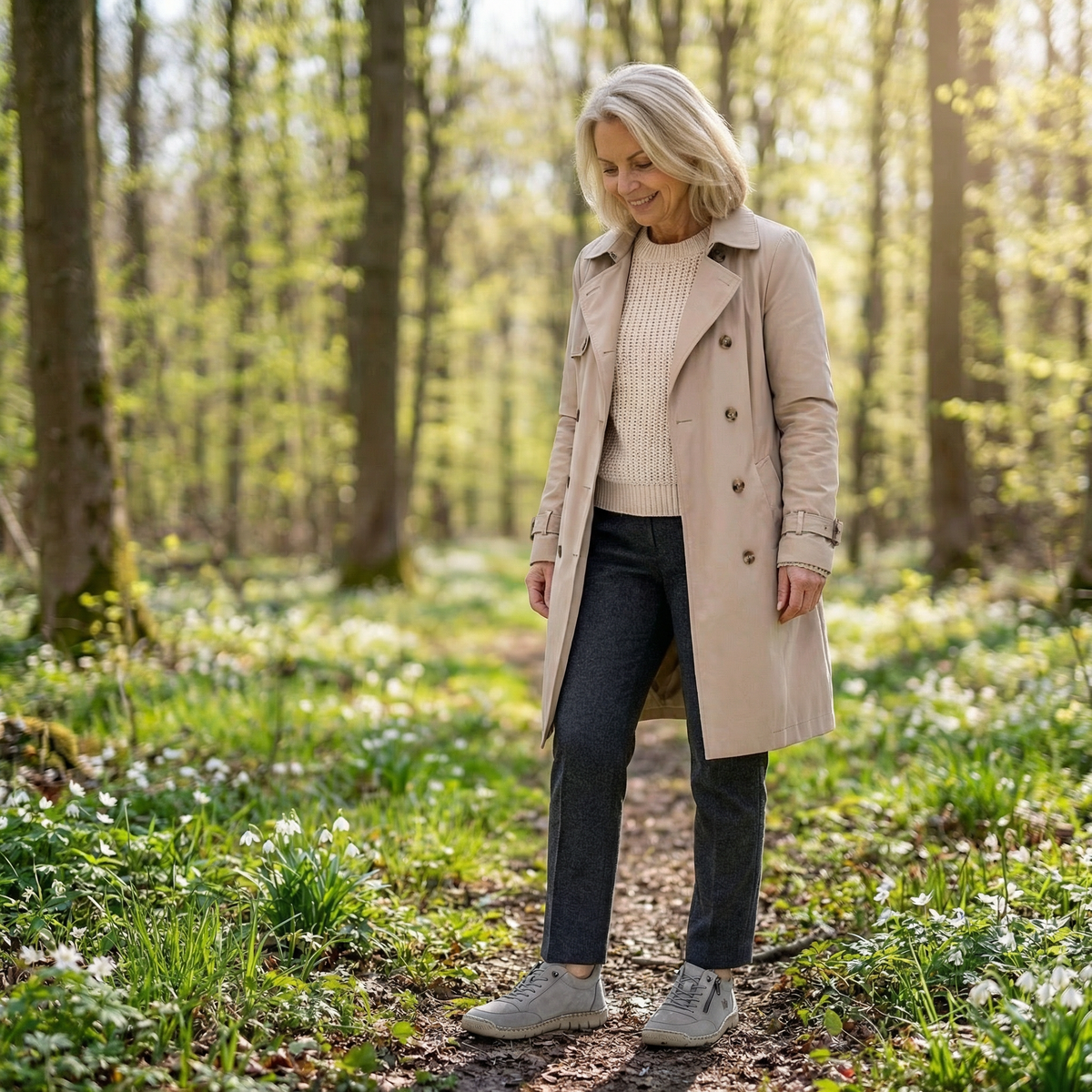 Mila – Komfortable ortopædiske Sneakers + Lynlås