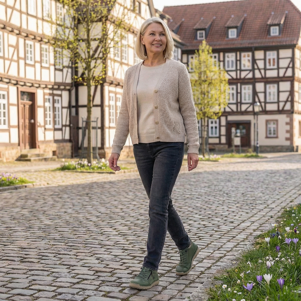 Mila – Komfortable ortopædiske Sneakers + Lynlås