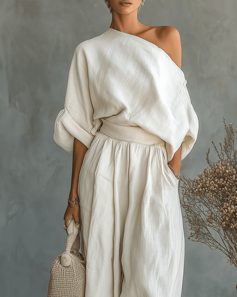 Mila™ || Sæt 2 dele off-the-shoulder