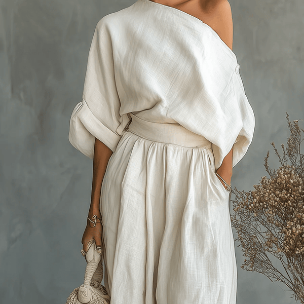 Mila™ || Sæt 2 dele off-the-shoulder