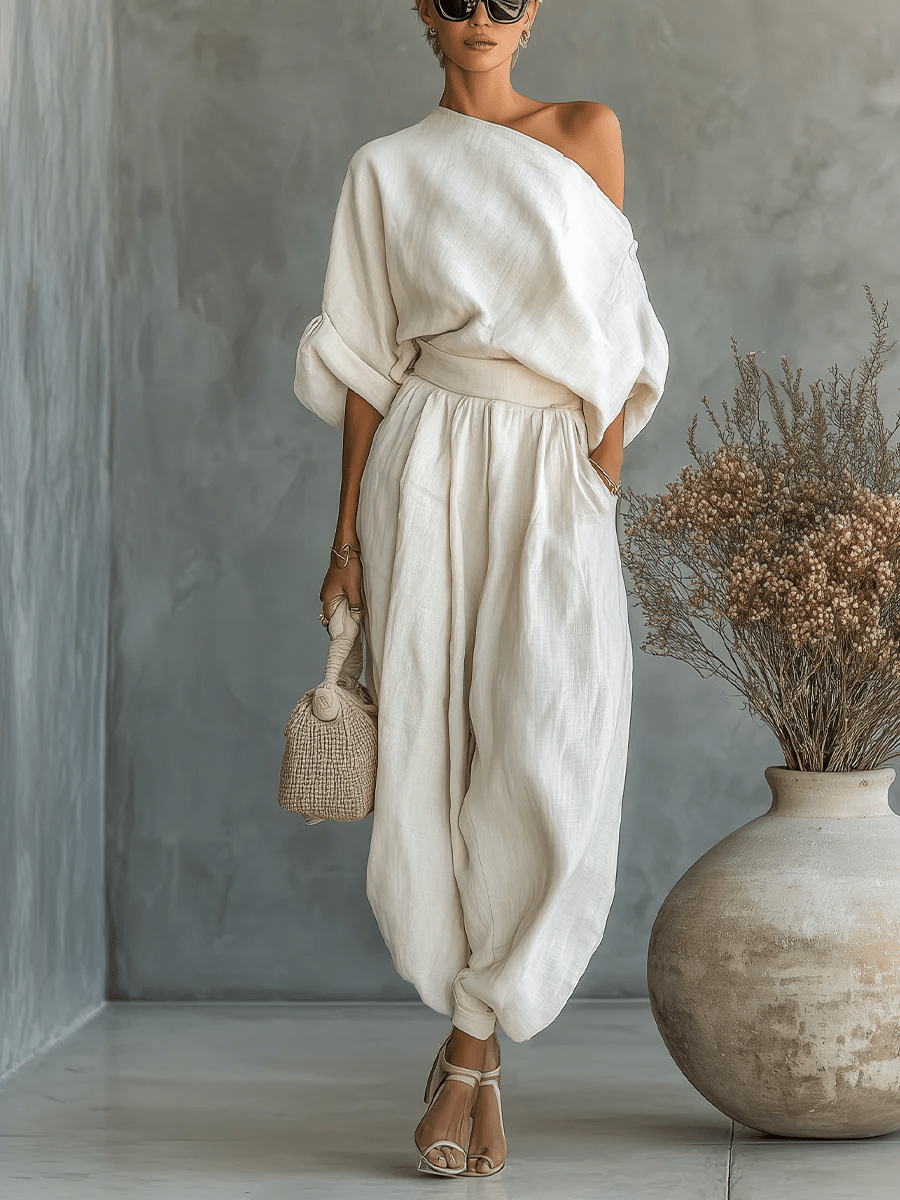 Mila™ || Sæt 2 dele off-the-shoulder