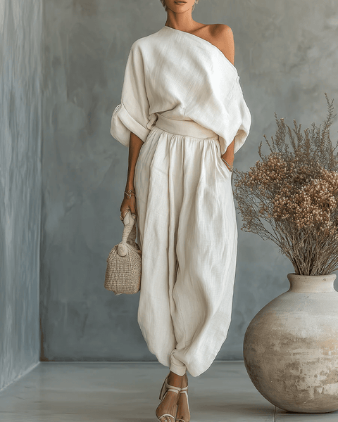 Mila™ || Sæt 2 dele off-the-shoulder