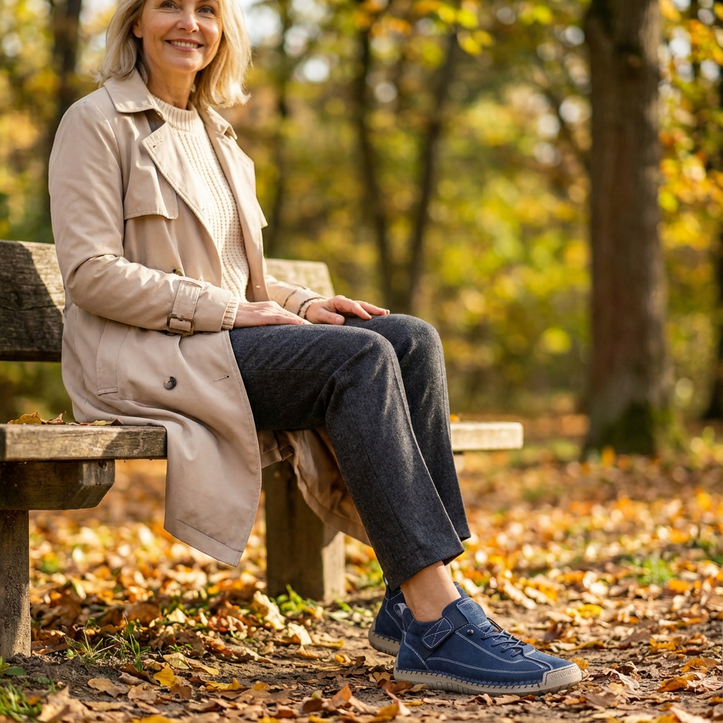 Mia – Komfortable & Smertefri Orthopædiske Sneakers