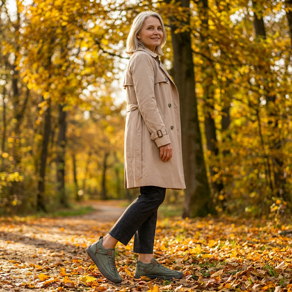 Mia – Komfortable & Smertefri Orthopædiske Sneakers